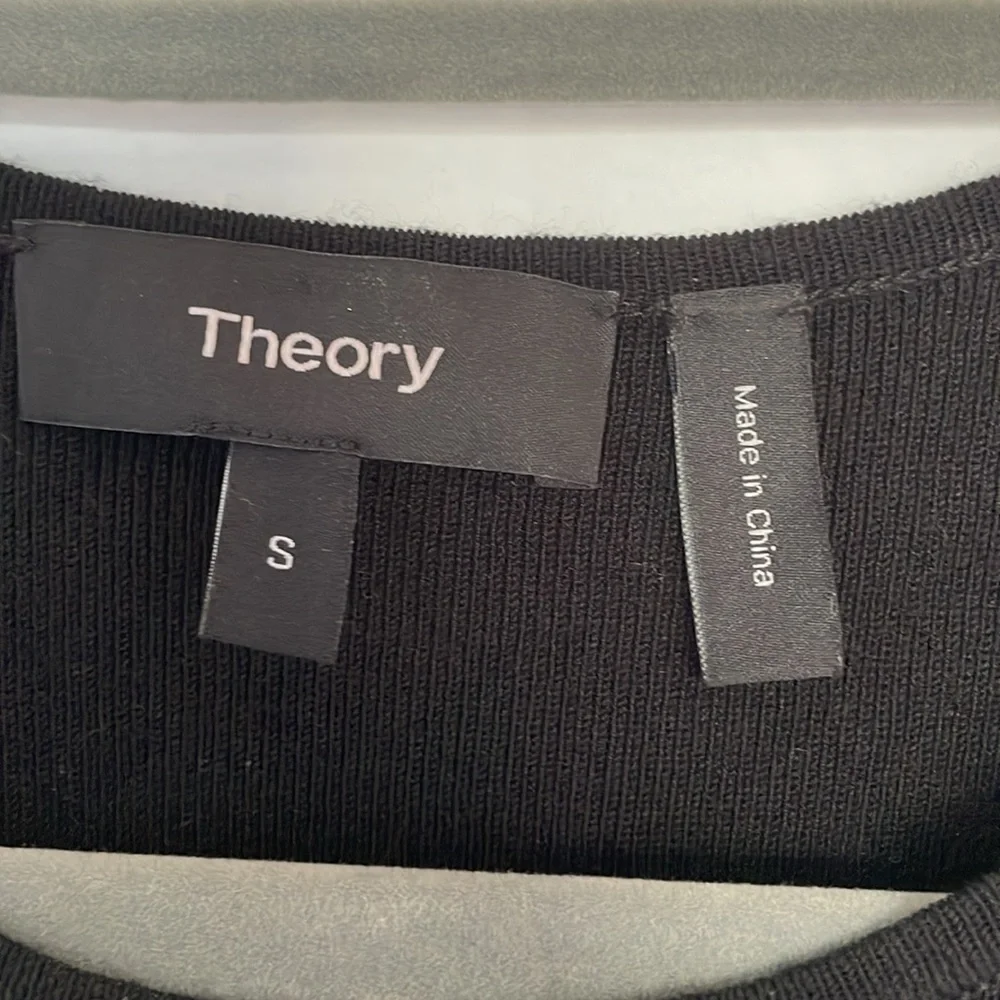 THEORY Women’s Knit Ruffle Maxi Dress Small size S - Picture 8 of 11